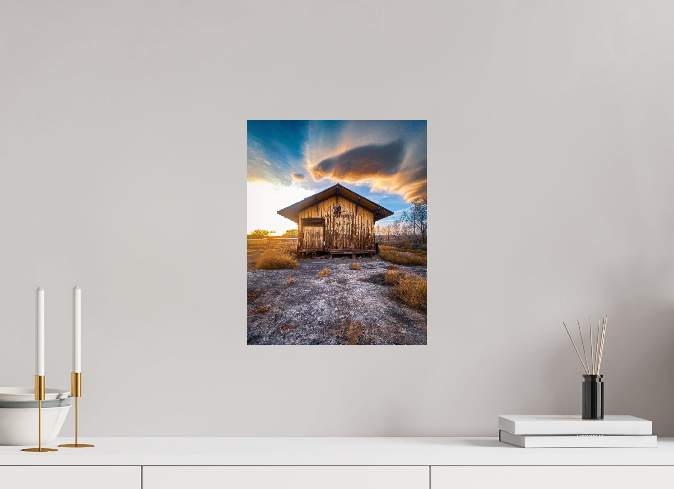 12 x 15″, Photo Print On Fuji Crystal DP II San Antonio Railroad Building