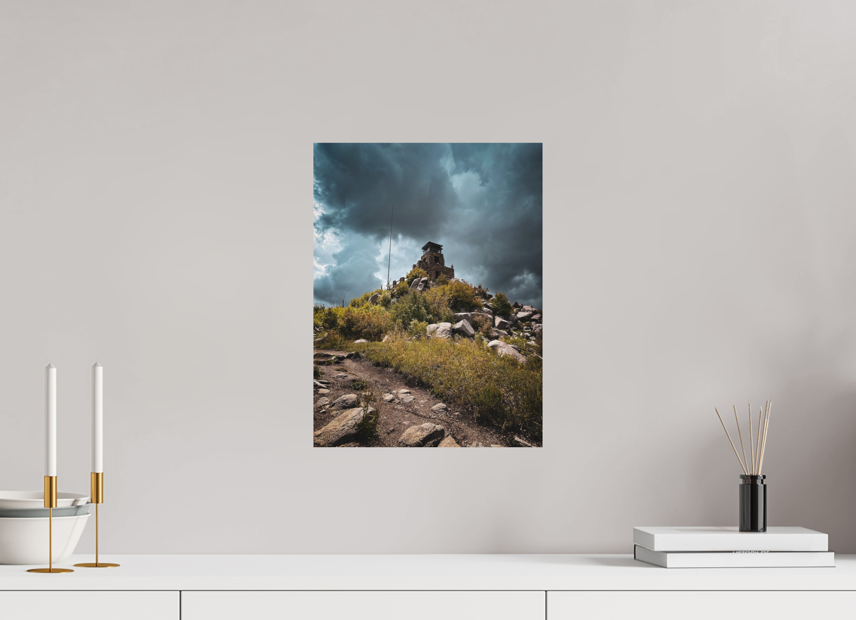 12 x 16″, Photo Print On Fuji Crystal DP II Fire Watchtower