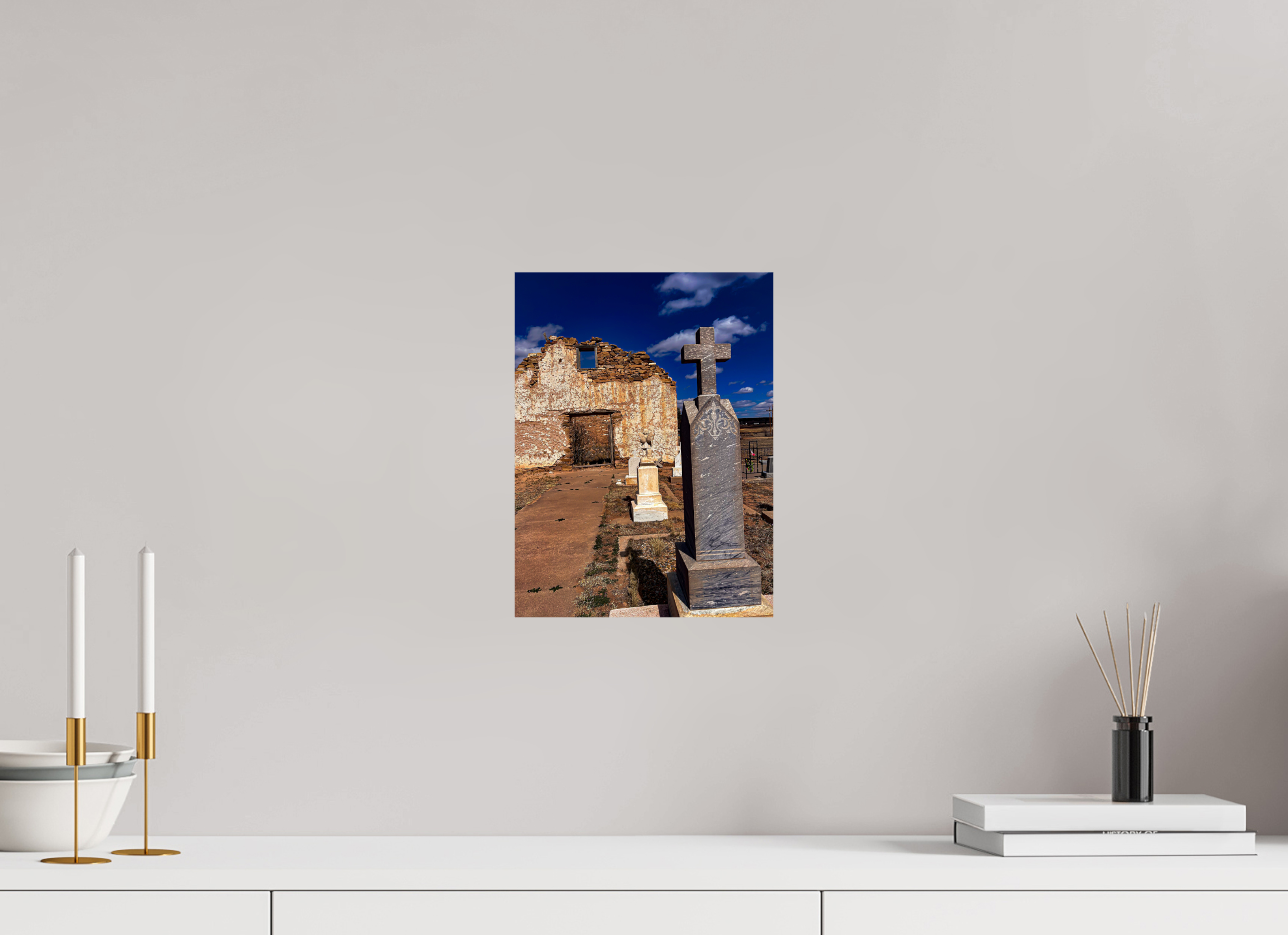 9 x 12″, Photo Print On Fuji Crystal DP II Santa Rosa Church