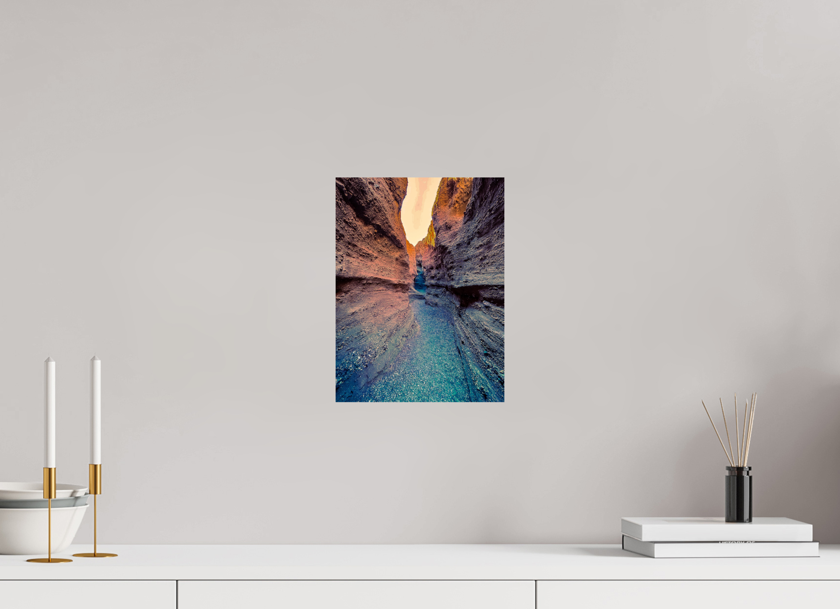 9 x 12″, Photo Print On Fuji Crystal DP II Slot Canyon
