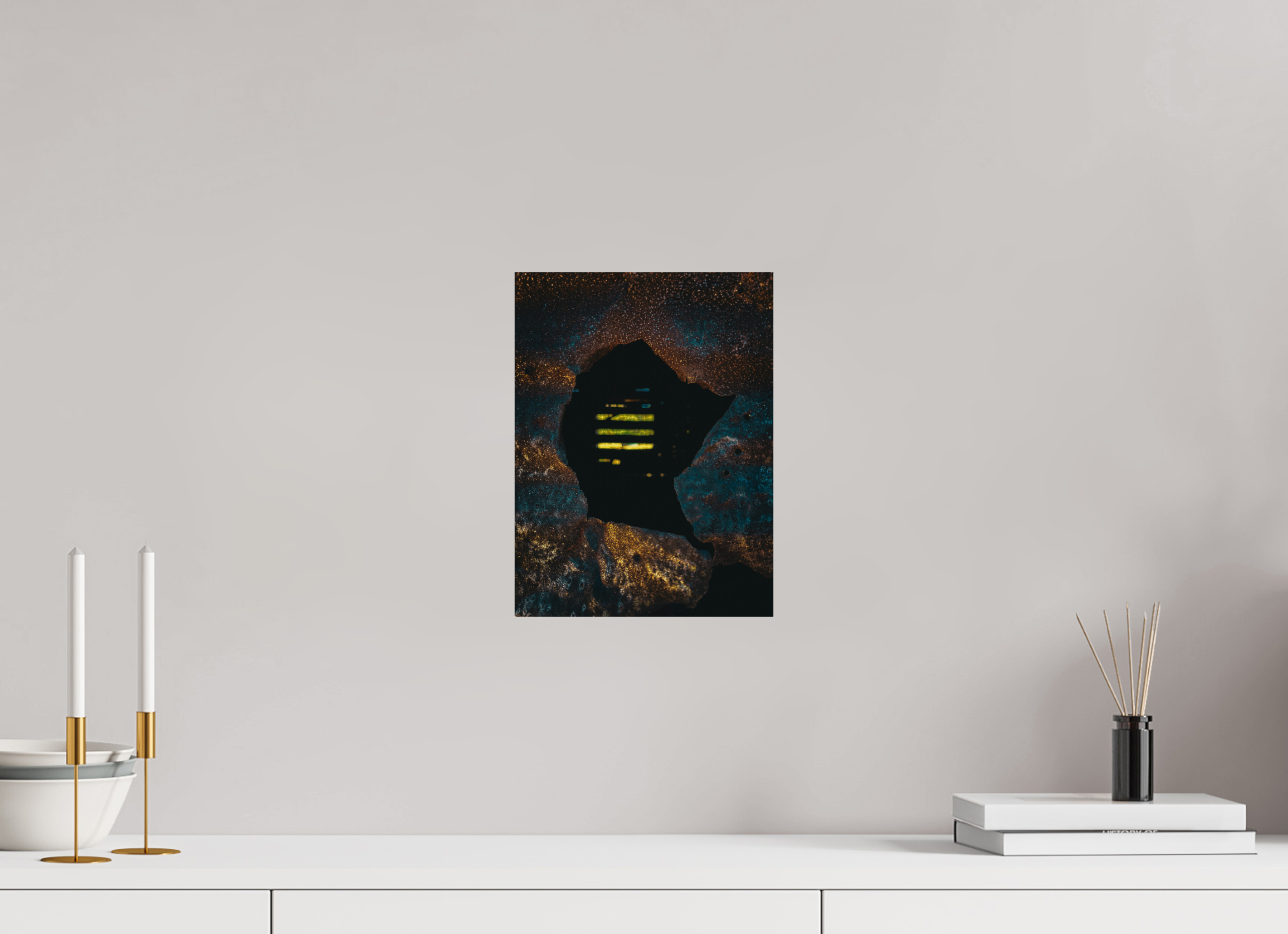 9 x 12″, Photo Print On Fuji Crystal DP II Rusted