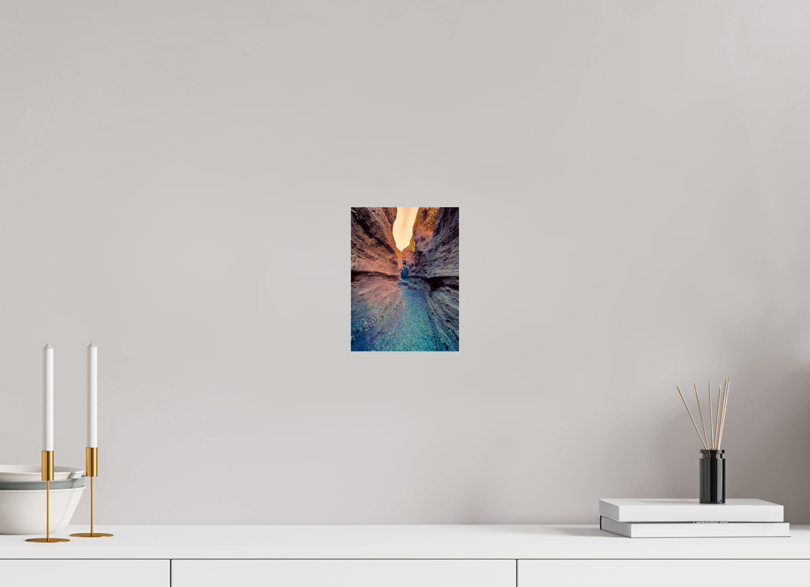 6 x 8″, Photo Print On Fuji Crystal DP II Slot Canyon