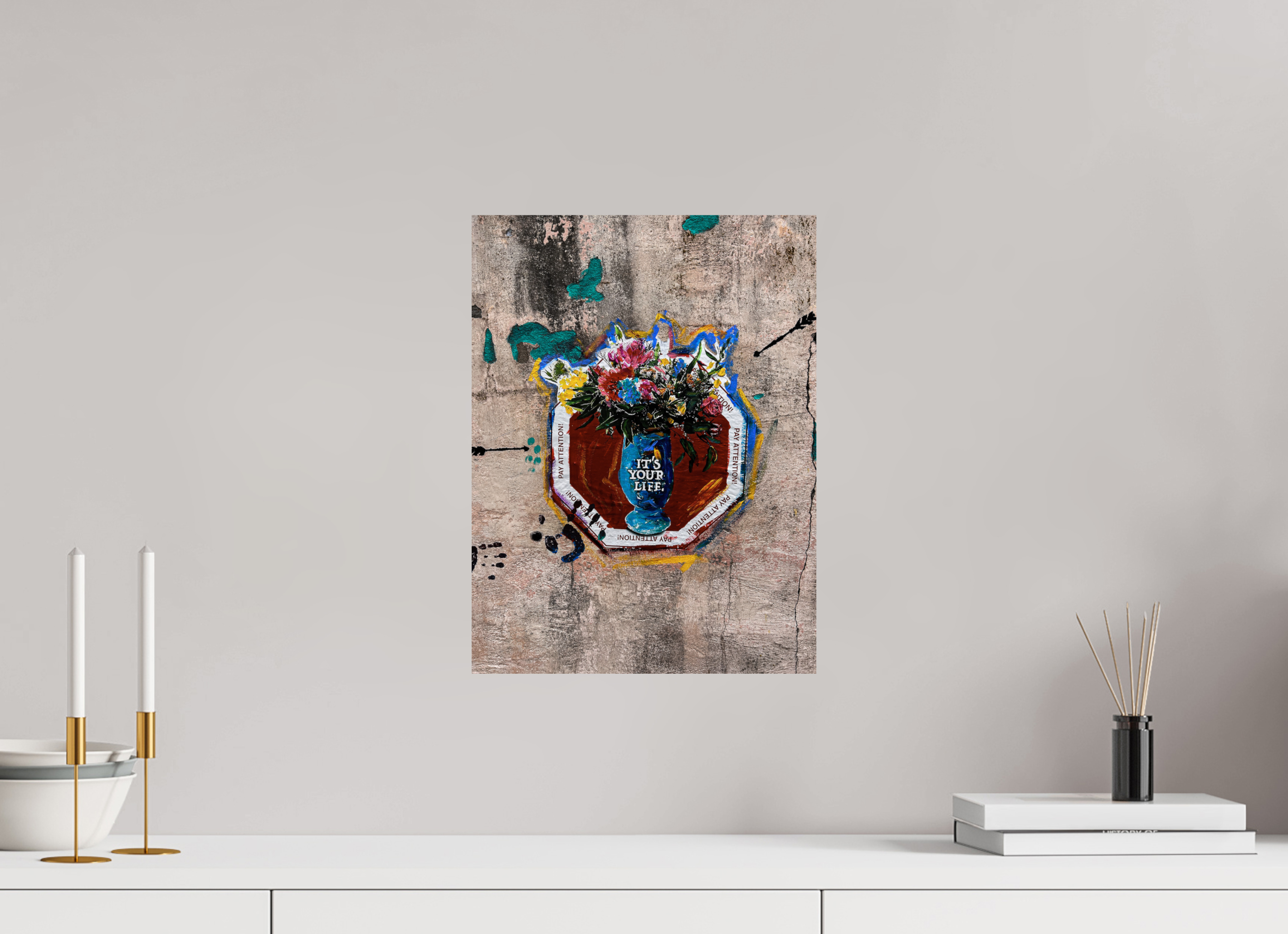 12 x 16″, Photo Print On Fuji Crystal DP II Abandoned Stamp