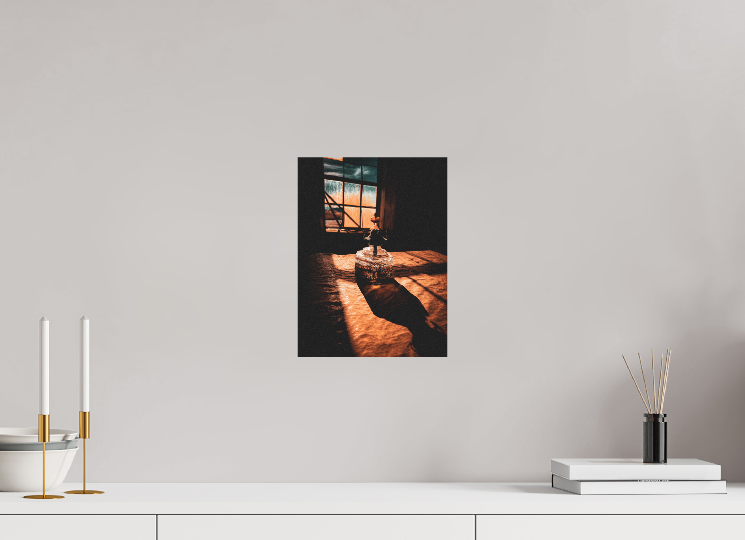9 x 12″, Photo Print On Fuji Crystal DP II Shakespeare Lamp