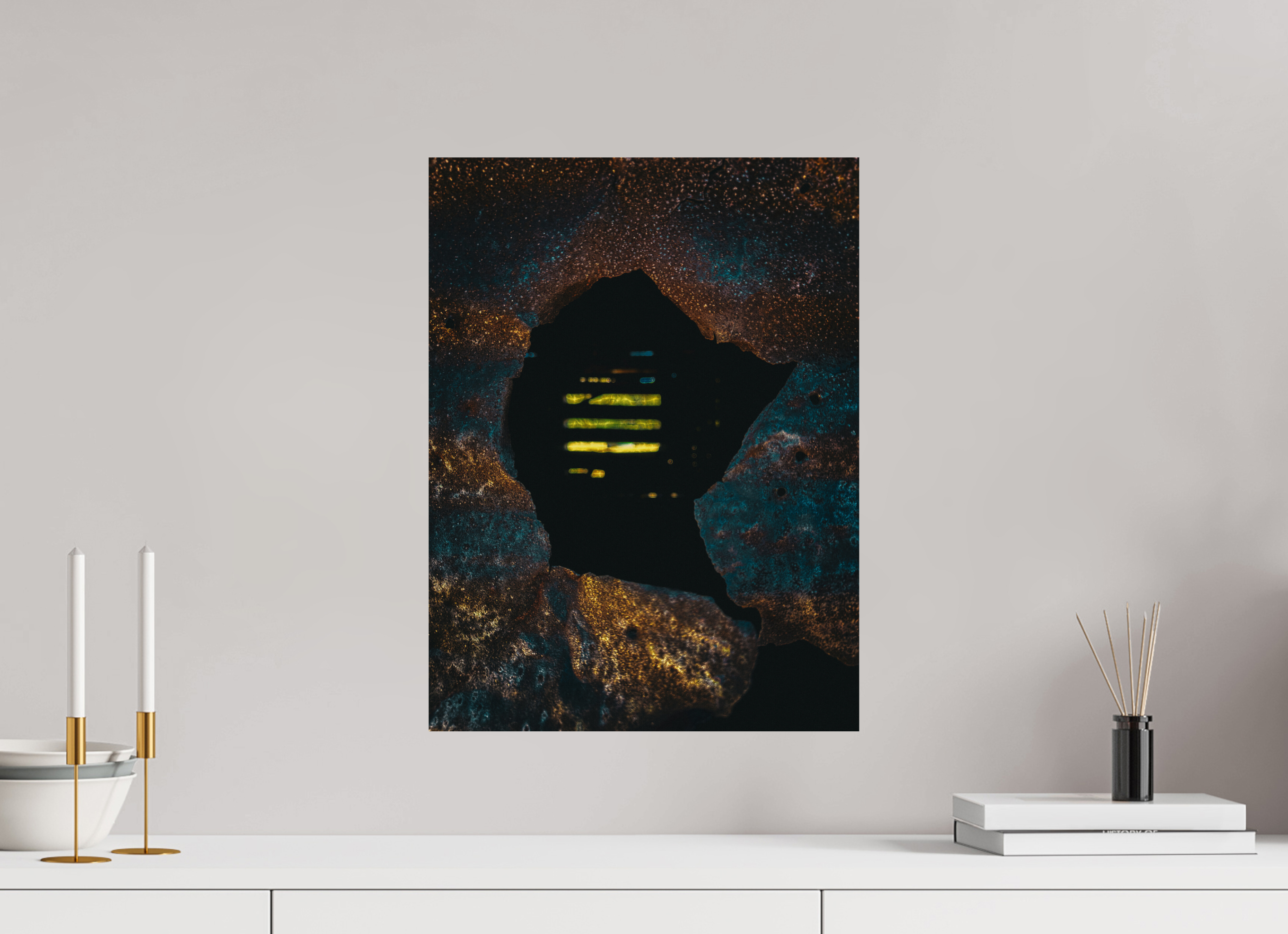 15 x 20″, Photo Print On Fuji Crystal DP II Rusted