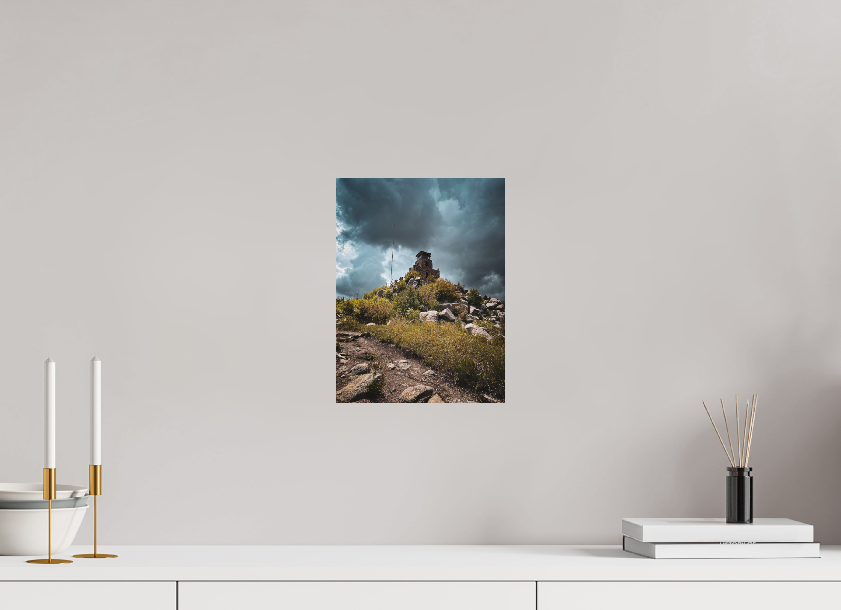 9 x 12″, Photo Print On Fuji Crystal DP II Fire Watchtower