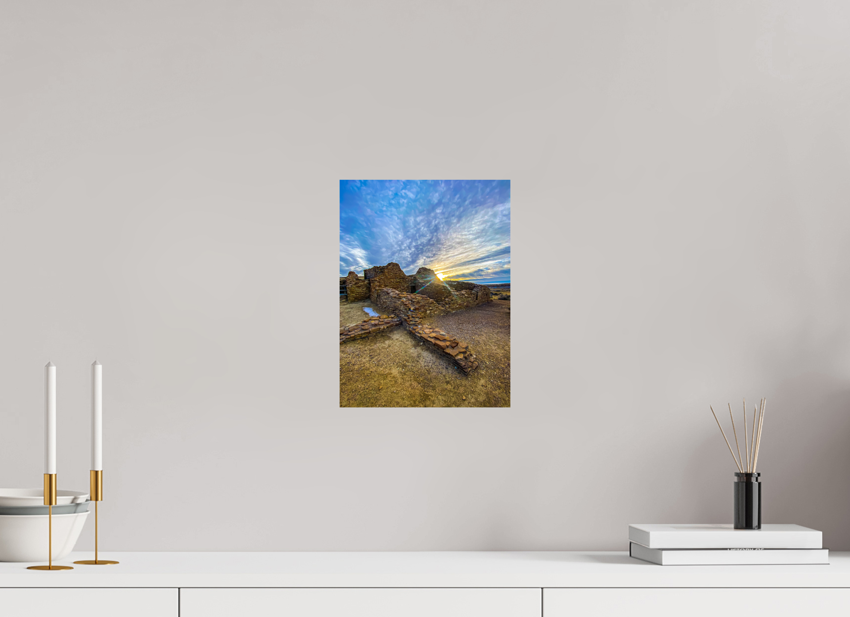 9 x 12″, Photo Print On Fuji Crystal DP II Chaco Canyon