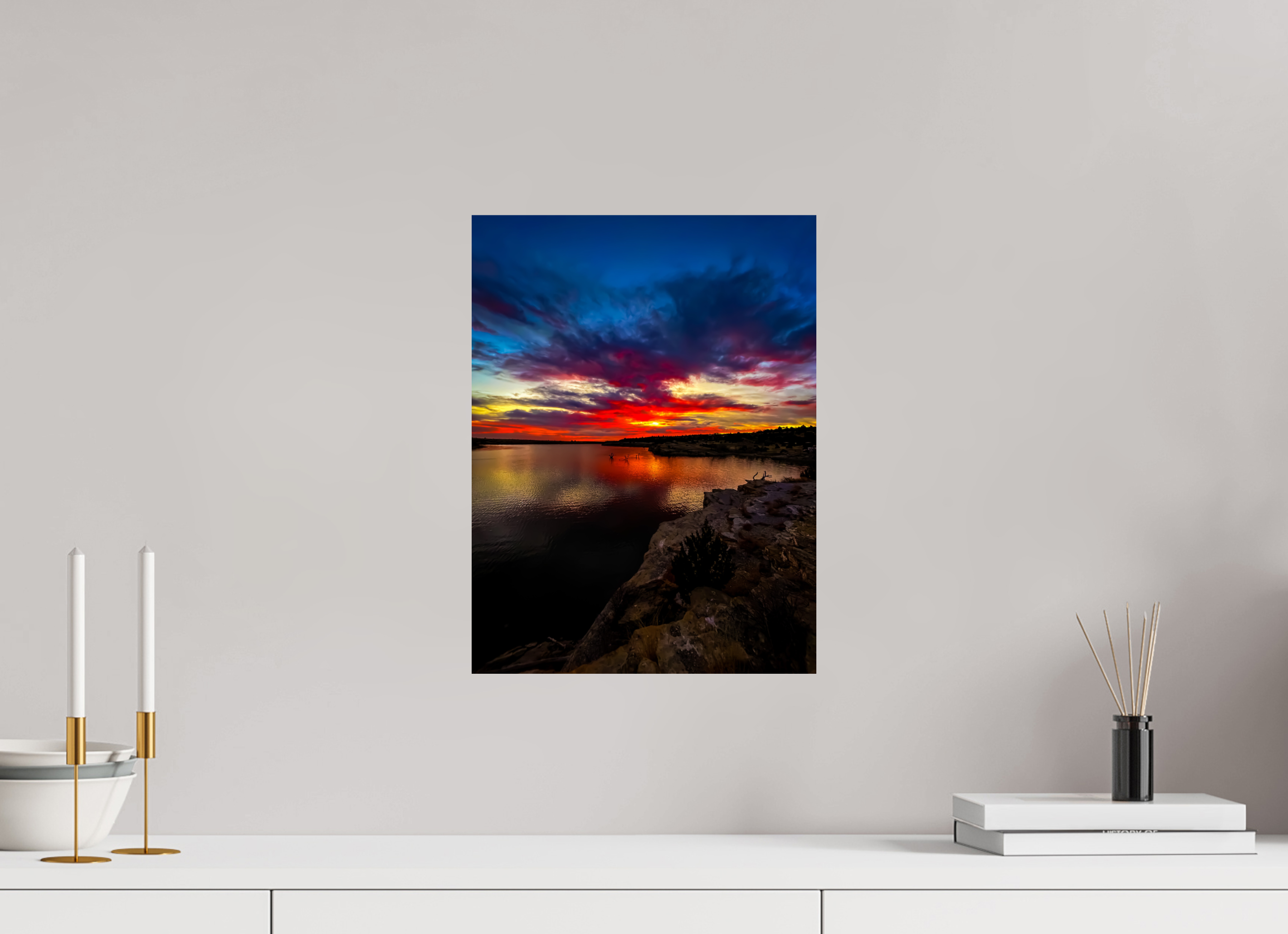 12 x 16″, Photo Print On Fuji Crystal DP II Clayton Sunset