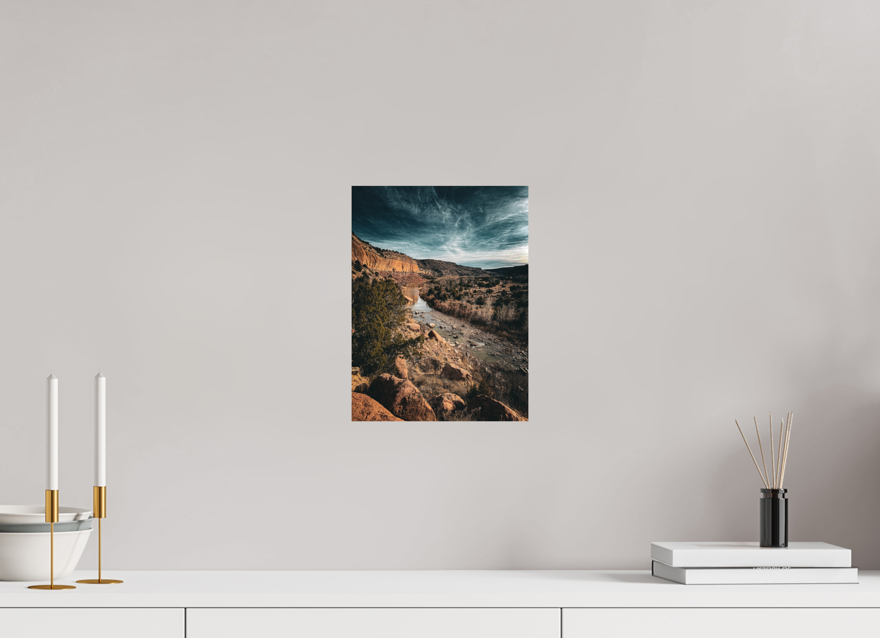 9 x 12″, Photo Print On Fuji Crystal DP II Mills Orchard Canyon